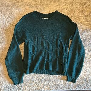Hollister dark green sweater. Size XS.